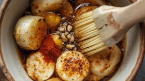 small bowl, whisk together all ingradints