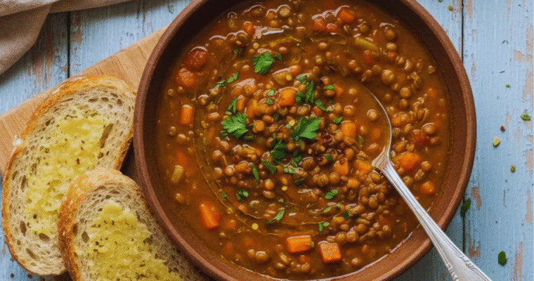 Mediterranean Lentil Soup