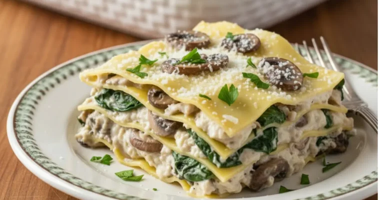 Vegan White Lasagna