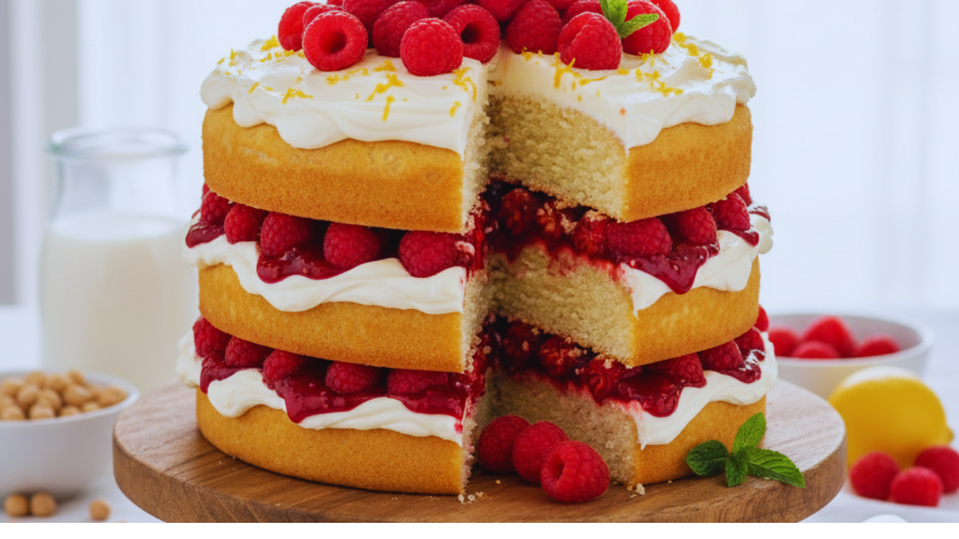 Vegan Dessert Recipes: Vegan Vanilla Layer Cake