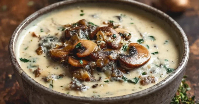 Condensed Cream of Mushroom Soup Recipe
