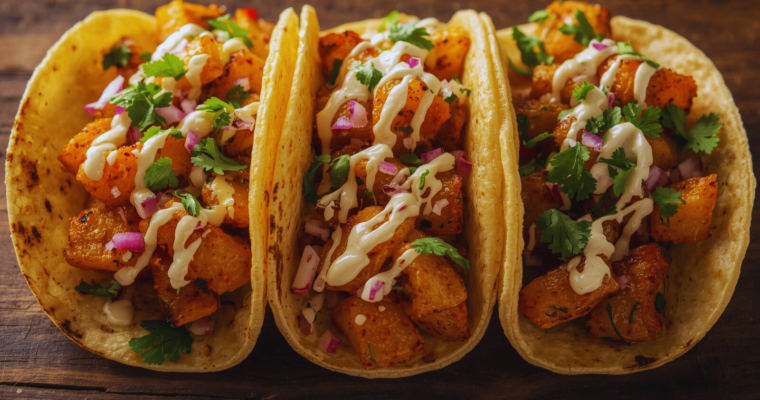 Spicy Potato Soft Taco Recipe