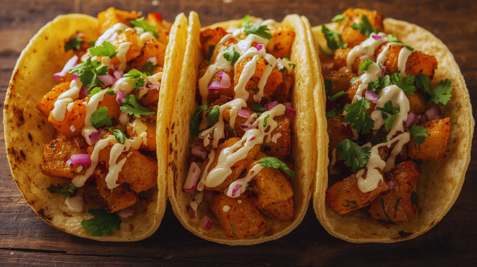 Spicy Potato Soft Taco Recipe