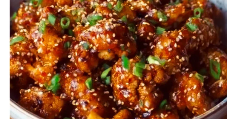 Sticky Sesame Cauliflower