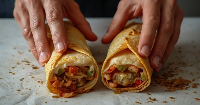 Vegetarian Hummus Wraps