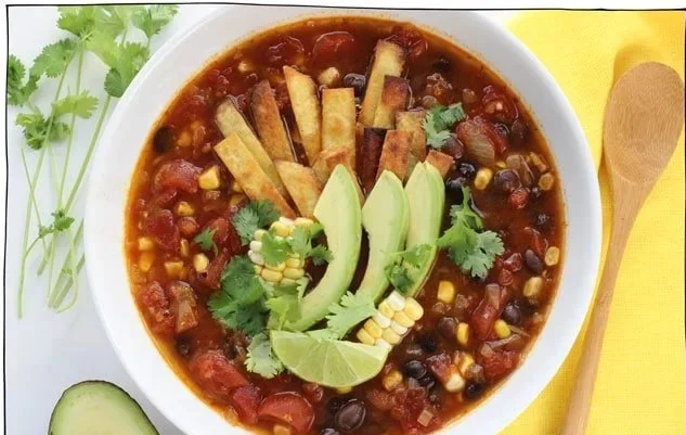 Vegan Tortilla Soup