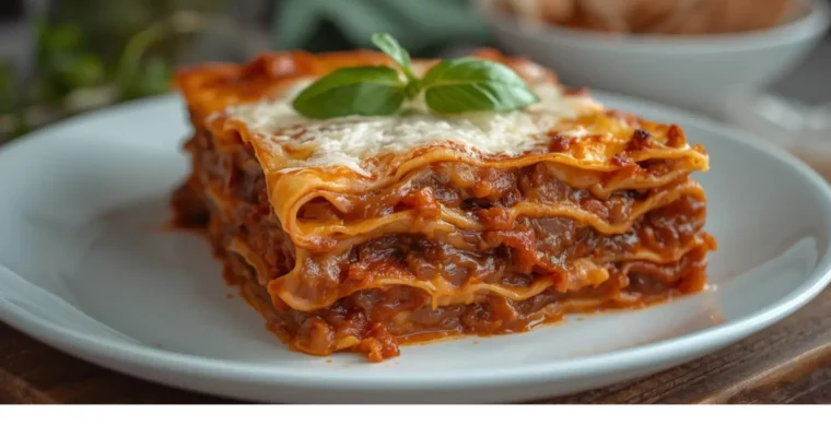 High-Protein Vegan Lasagna