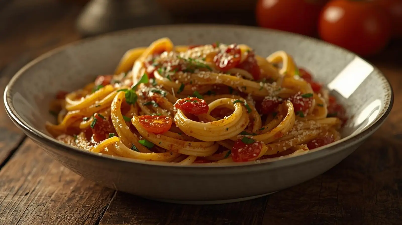 CHERRY TOMATO PASTA